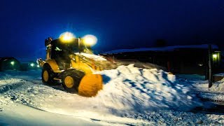 ARCTIC STORM DUMPED SNOW DEEP SNOW PLOWING [upl. by Llamaj]