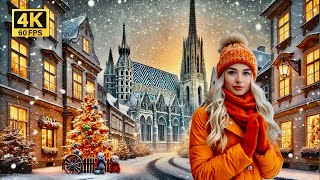 MAGICAL CHRISTMAS 🎅IN VIENNA DAYTIME WALKING TOUR OF THE BEST CHRISTMAS MARKETS IN EUROPE 🎄✨4K60FPS [upl. by Westleigh]