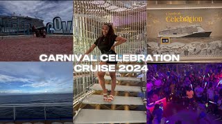 CARNIVAL CRUISE VLOG  CARNIVAL CELEBRATION 2024  THEKORIJ [upl. by Eahsan]