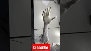 Robotic Hand robotics robot shortsfeed engineering iti technology machinelife [upl. by Retswerb]