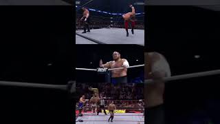 Samoa Joe teaches the art of walking away to his students Hook and Katsuyori Shibata [upl. by Barbe]