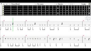 Complication  ROOKiEZ is PUNKD Bass TAB [upl. by Aniret623]