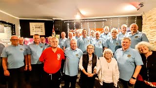 3 Amigos Armed Forces Club Benidorm Llantrisant Male Voice Choir At Diane FindlayCraigs Bar [upl. by Copland976]