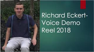 Voice Demo Reel 2018 Animation [upl. by Georgetta]