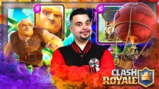 Clash Royale  Sono Tornati Loro  Gigante e Mongolfiera [upl. by Donal633]