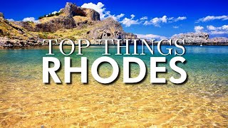 Top 7 Things To Do in Rhodes Greece 2021 [upl. by Lashonda]