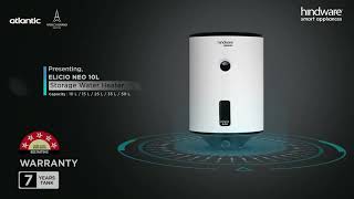 Introducing the ELICIO NEO Hindwares Smart Storage Water Heater [upl. by Malone]