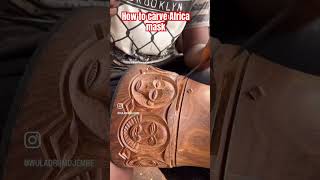 How to carve Africa mask [upl. by Laerol]