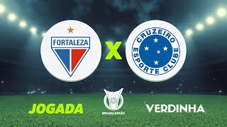 FORTALEZA X CRUZEIRO AO VIVO CAMPEOANTO BRASILEIRO SÉRIE A  17042024 [upl. by Adav]