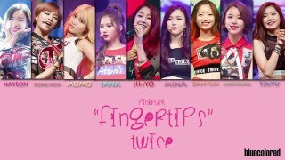 How Would TWICE Sing Produce 101 Pinkrush  quotFingertipsquot [upl. by Vincent]