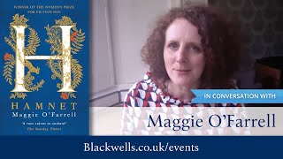 Blackwells Events – In conversation with MAGGIE OFARRELL Hamnet [upl. by Tocs]