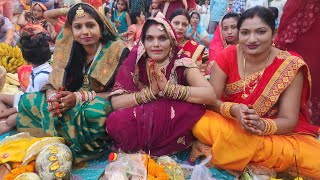 CHHATH PUJA FULL VLOG humara sabse Bada FESTIVAL bihari chhathpuja  😍🙏 [upl. by Enilatan]