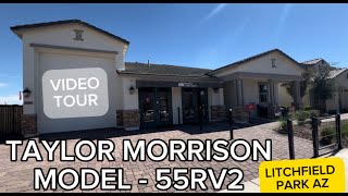 This Will Make You Move To Arizona Taylor Morrison Home  Litchfield Park Az  Take a Video Tour [upl. by Irret]