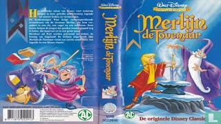 Disney VHS intro NL  Merlijn de Tovenaar 1963 [upl. by Akin]