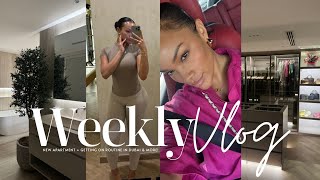 weekly vlog new apartment  home decor haul  forming routines in dubai amp more allyiahsface vlogs [upl. by Rramal560]