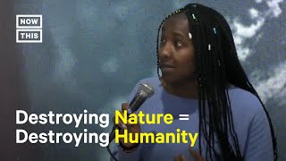 EcoActivist Says Destroying Nature Equals Destroying Humanity [upl. by Strickman]