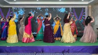 Sangeeth Program  Ladies dance  Kudmayi  Kabira Encore  Maahi Ve  Dance Performance [upl. by Ecinad]