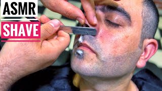 ASMR Barber Beard Cut • Asmr Head Massage • Sakal traşı •Beard shave [upl. by Edva707]