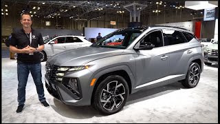 Is the 2025 Hyundai Tucson NLine a BETTER new sport SUV than a Toyota RAV4 XSE [upl. by Atinev]