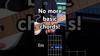 Turn basic guitar chords into pro riffs for beginners [upl. by Goodrich538]