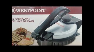 westpoint rotimaker review tips and tricks  I made 30 rotis flat bread [upl. by Ziwot245]