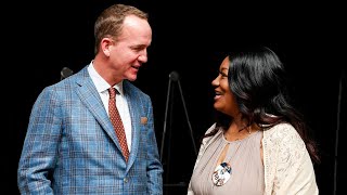 Demaryius Thomas inducted into the CO Sports HOF honored by Peyton Manning with scholarship [upl. by Truelove]