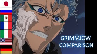 Grimmjow voice comparison BLEACH [upl. by Laure]