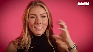 Mikaela Shiffrin 🇺🇸 Solden prerace interview sheskis atomic [upl. by Zenas993]