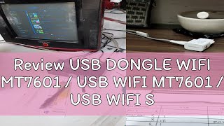 Review USB DONGLE WIFI MT7601  USB WIFI MT7601  USB WIFI SET TOP BOX DVB T2  USB WIFI PC  USB W [upl. by Yadnus]