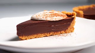 Nobake Chocolate Tart [upl. by Kerrill771]