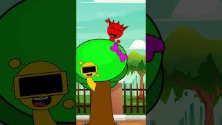 Pov Oren saving the Pinki Tree  Incredibox Sprunki  A touching story [upl. by Tezzil]