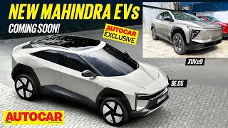 2025 Mahindra BE 6e and XEV 9e  Exclusive details on new Mahindra electric SUVs  Autocar India [upl. by Oira921]