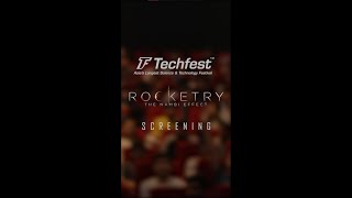 Rocketry Movie Screening  R Madhavan  Techfest IIT Bombay [upl. by Enitsyrk]