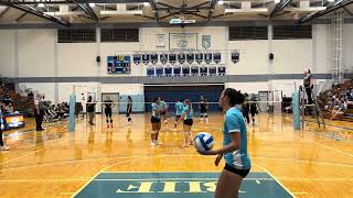 Kealakehe vs Konawaena Girls varsity volleyball set 2 09242024 [upl. by Stav253]