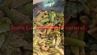 Jeera Garlic kovakai varuvalfoodmusicmeenvaruvalorange kesari [upl. by Erminie]