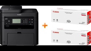 Распаковка Canon iSENSYS MF237w 1418C162AA418C170AA из Rozetka [upl. by Murage]