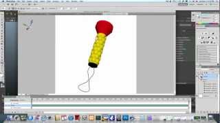 maya tutorial how to export 3D model into photoshopAE [upl. by Heida]