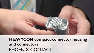 HEAVYCON compact connector housing and connectors [upl. by Millicent239]