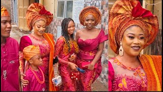 Yoruba Actress Bimbo Akinsanya Rocks Stunning Dress with Kids at Mom’s 80th Birthday Party [upl. by Heinrike271]