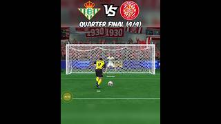 Real Betis vs Girona  La Liga Cup fcmobile shorts [upl. by Klusek]