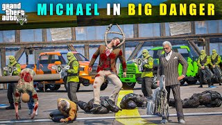 GTA 5  MICHAEL PRESIDENT IN BIG DANGER  BB GAMING [upl. by Ahsinej]