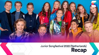 Junior Songfestival 2022  The Live Recap [upl. by Llebasi979]