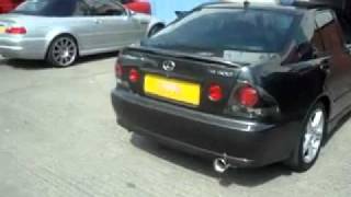 Lexus Is 200 Performance Exhaust by Cobra Sport Exhausts [upl. by Jacquetta83]