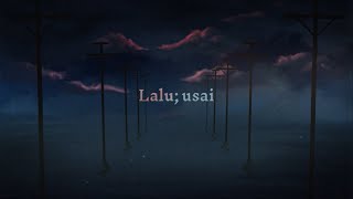 Hanin Dhiya  Lalu usai Official Lyric Video [upl. by Tioneb710]