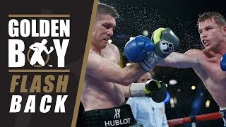 Golden Boy Flashback Canelo Alvarez vs Liam Smith FULL FIGHT [upl. by Liebman]