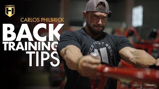 Carlos Philbricks Tips to a Bigger Back  Chasing His Passion as an IFBB Pro  HOSSTILE [upl. by Laubin]