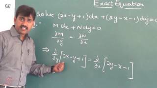 Differentiation vol2 EXACT EQUATION by Srinivasa rao [upl. by Zeph873]