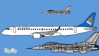 Air Astana 1388 Malfunctions but Lands Safely 🇰🇿🛬 Animation Request [upl. by Seda]