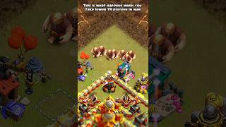 This is what happens when you take lower TH players in war  Clash of clans  shorts clashofclans [upl. by Nagar]