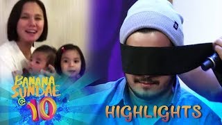 Banana Sundae Birdbox Challenge [upl. by Assisi149]